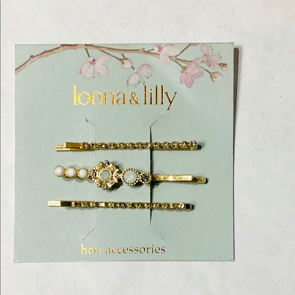NWT Hair Pin Trio set